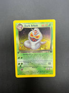 Carta pokemon Dark Arbok Holo Team Rocket 2/82 Italiano Good Vintage 1a Edizione