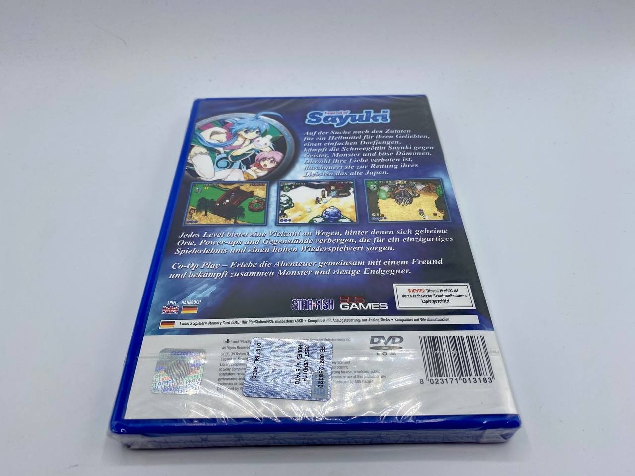 LEGEND OF SAYUKI Playstation 2 NUOVO SEALED Completo Inglese e Tedesco 505 games