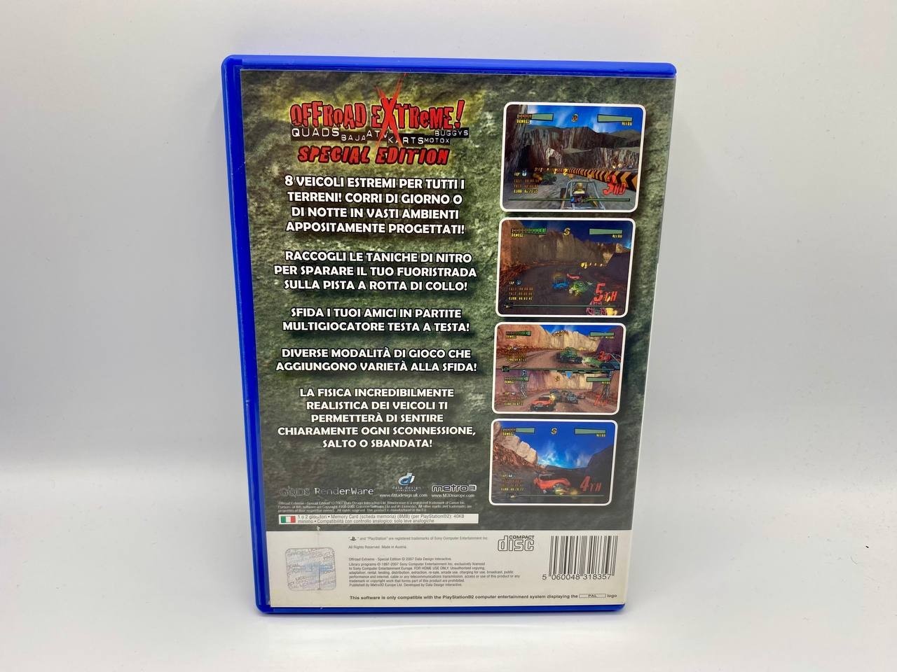 Offroad extreme Special edition sony ps2 Playstation Completo funzionante