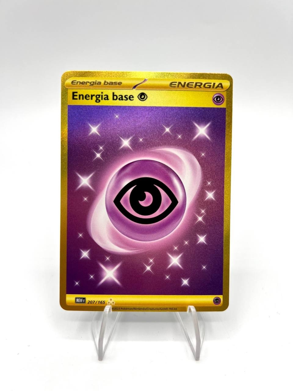 Energia Base Psico Pokemon 156/159 Zenit Regale 207/165 Gold ITALIANO Near Mint