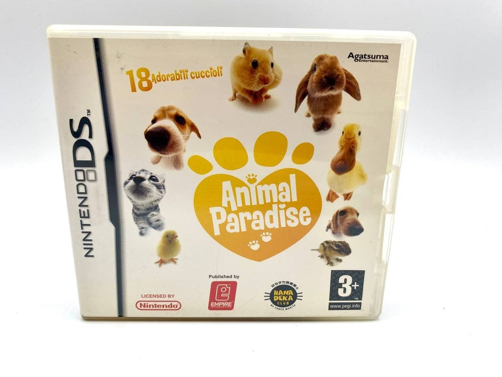Videogioco ANIMAL PARADISE NINTENDO DS Italiano Funzionante Completo agatsuma