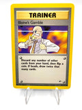 Carta Pokemon Gym Heroes 121/132 La scommessa di Blaine's Gamble Near Mint ENG