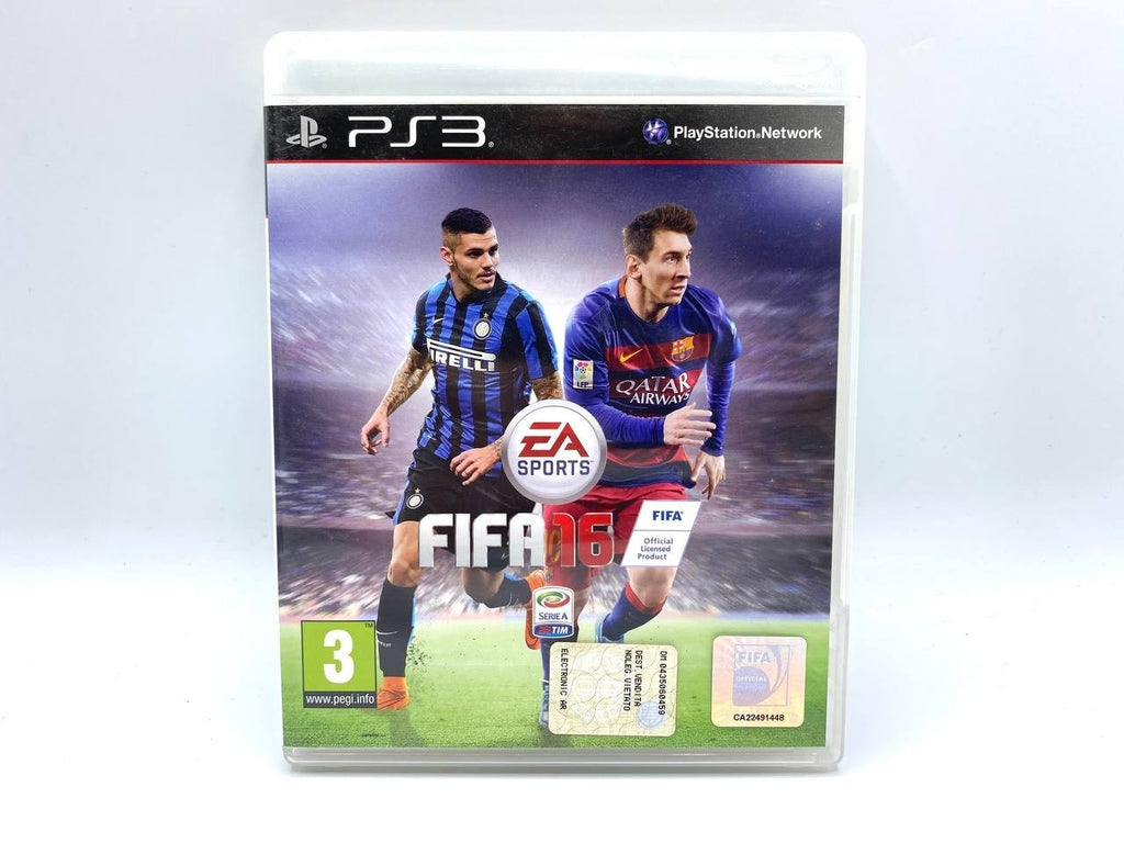 Videogioco calcio FIFA 16 Sony PS3 PLAYSTATION 3 completo Funzionante Italiano