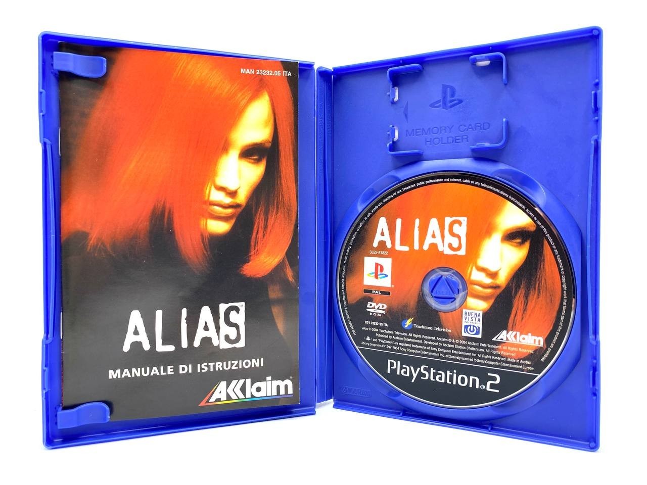 ALIAS PS2 PAL PLAYSTATION 2 ITA Italiano completo e funzionante testato