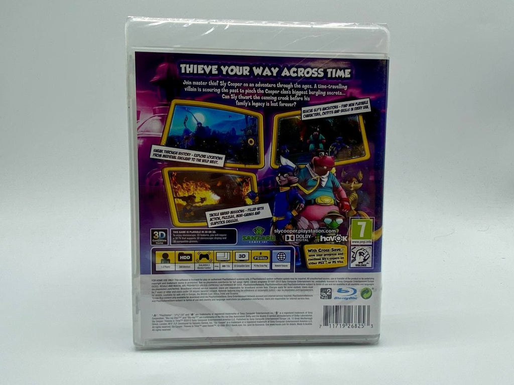 Sly Cooper Thieves in Time PS3 Sony Playstation 3 ENG gioco nuovo SEALED