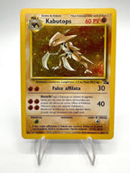 Carta Pokémon Kabutops 9/62 set Fossil FO Holo Vintage Excellent Italiano