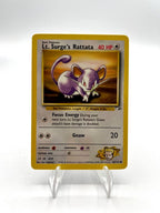 Carta pokemon Lt. Surge's Rattata 82/132 Gym Challenge Excellent Vintage Inglese