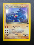 carta Pokemon Dark Machamp TR 10/82 Team Rocket Italiano excellent unlimited