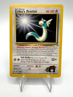 Carta Pokemon set Gym Heroes Erika's Dratini 42/132 Excellent Inglese Vintage