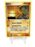 Carta Pokémon Baltoy EX Deoxys 53/107 Reverse Holo Stamped Italiano Near mint