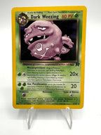 Carta Pokemon Dark Weezing set Team Rocket 31/82 Italiano Vintage Good no holo