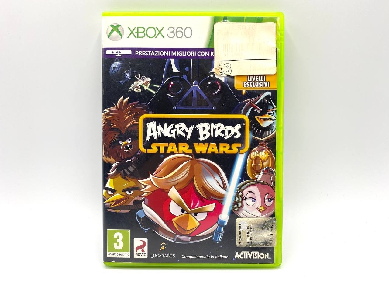 Angry Birds Star Wars Microsoft Xbox 360 Activision Completo Funzionante ITA