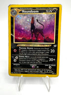 Carta Pokemon Houndoom set Neo Revelation 8/64 holo Poor Vintage Italiano