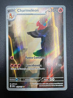 Carta Pokemon Charmeleon AR 169/165 MEW set 151 Near Mint Holo Italiano