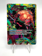 Carta one piece Roronoa Zoro OP06-118 SEC OP-06 Wings of Captain Inglese NM