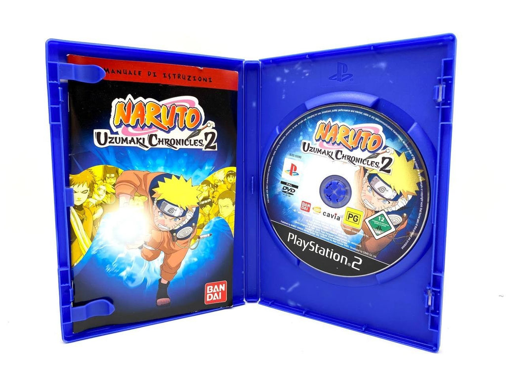 Naruto Uzumaki Chronicles 2 PlayStation 2 Ps2 ITA Italiano completo e funzionant