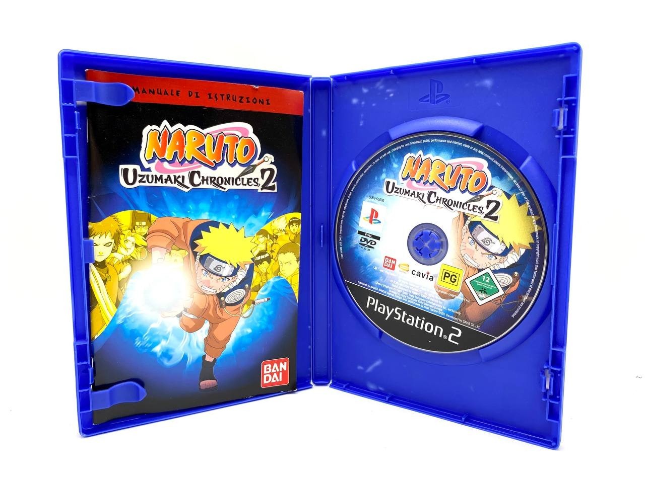 Naruto Uzumaki Chronicles 2 PlayStation 2 Ps2 ITA Italiano completo e funzionant