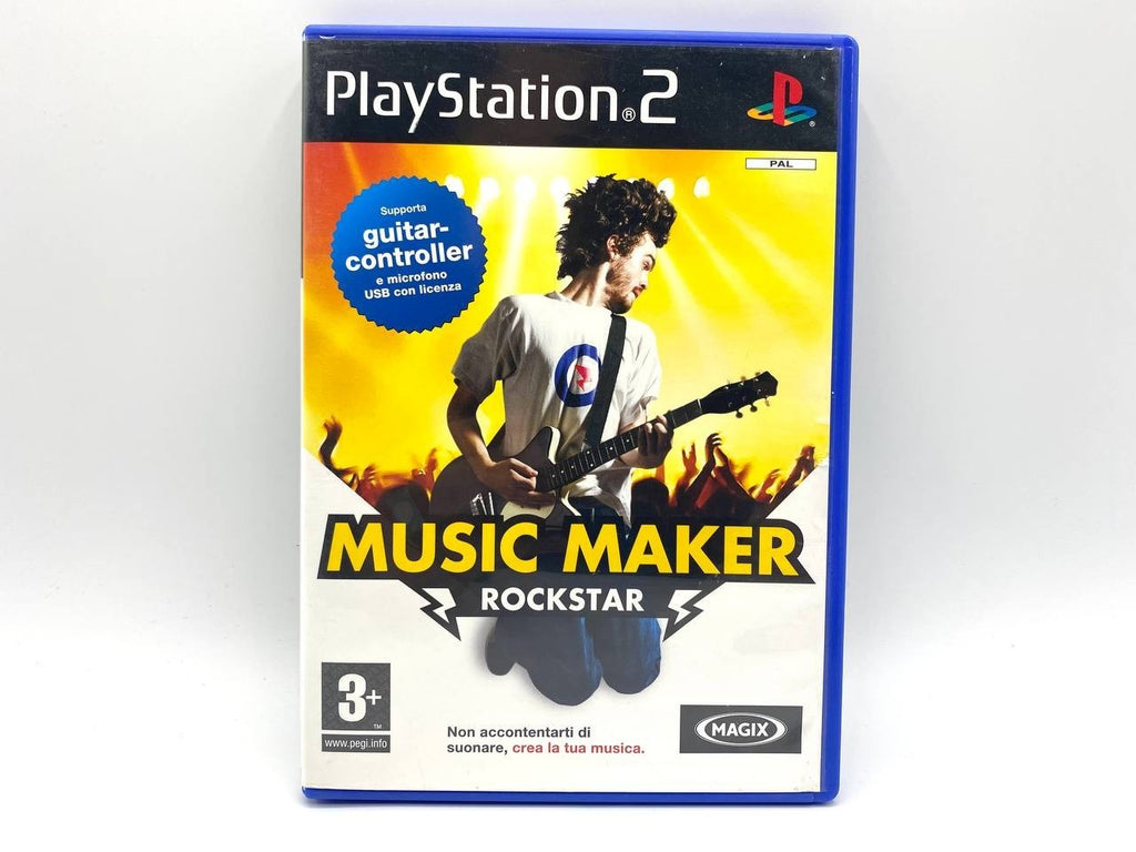 Videogioco MUSIC MAKER ROCKSTAR SONY PS2 Completo Funzionante Italiano