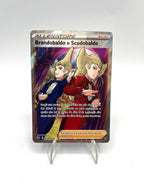 Carta pokemon BRANDOBALDO E SCUDOBALDO TG28/TG30 FULL ART ITA Tempesta argentata