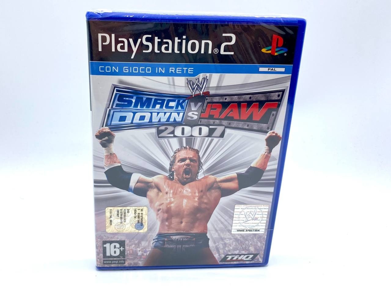 WWE SmackDown VS Raw 2007 PS2 Sony Playstation 2 ITALIANO gioco nuovo SEALED