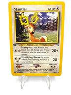 Carta pokemon Stantler 76/111 1st edition set Neo Genesis Excellent Vintage ENG