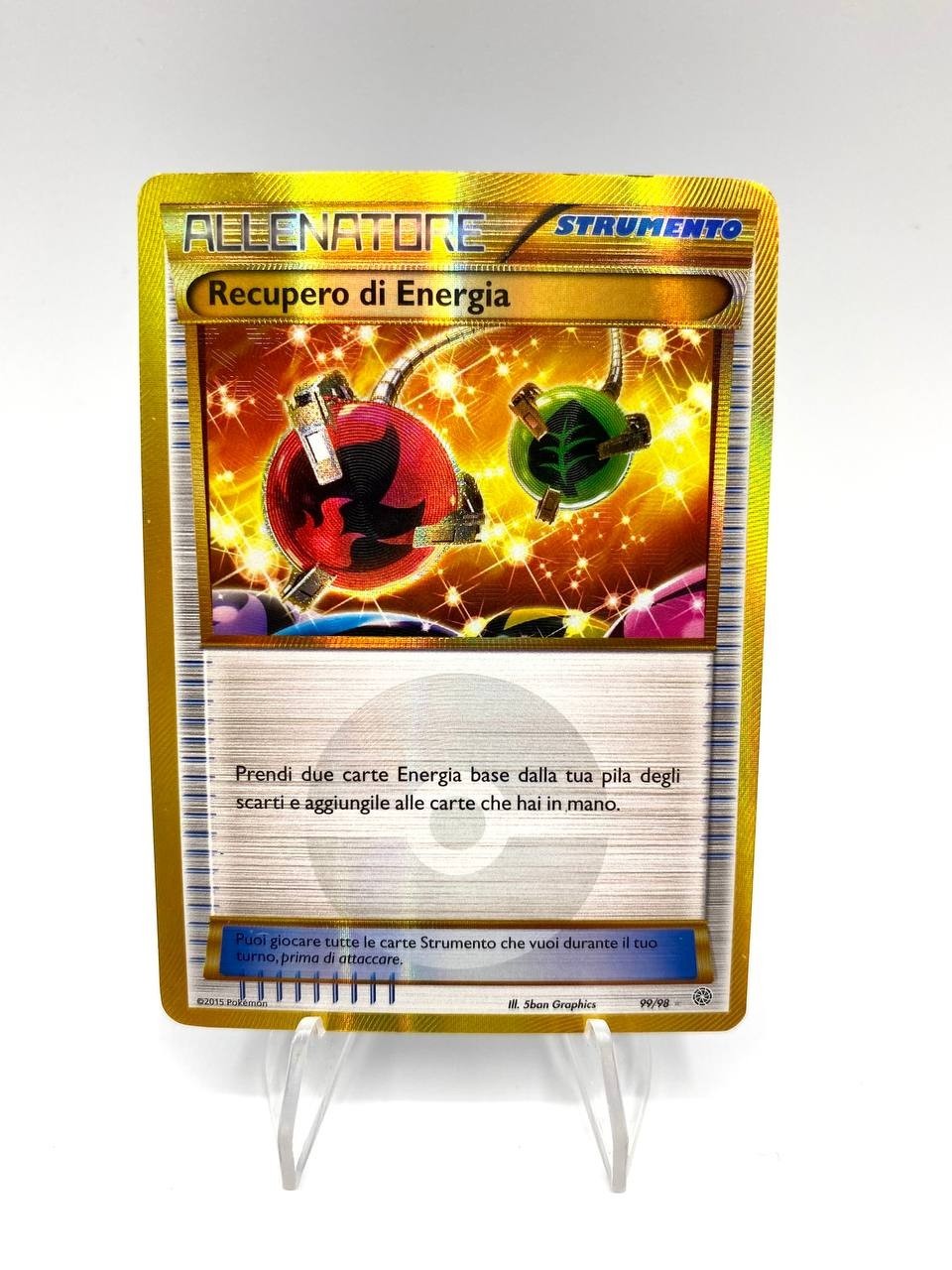 Carta pokemon recupero energia 99/98 set Antiche origini Excellent Italiano