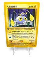 Carta pokemon Chinchou 1a Edizione 55/111 set Neo Genesis Excellent Inglese