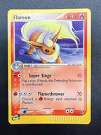 Carta Pokemon Flareon 5/100 SS set EX Sandstorm Holo Inglese Good Vintage