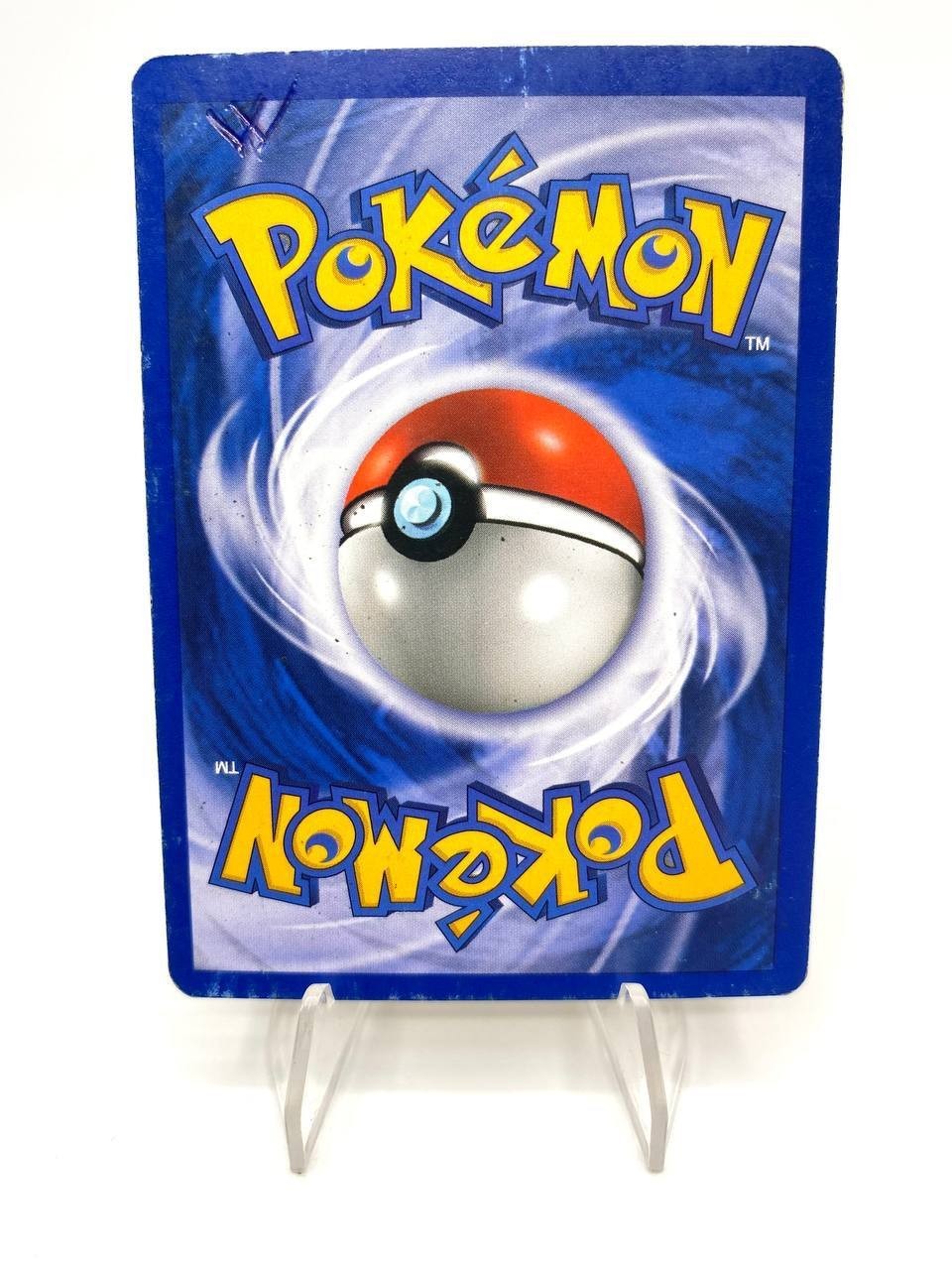 Carta Pokémon Brock's Rhydon set Gym Heroes 2/132 Holo Poor inked Vintage ENG