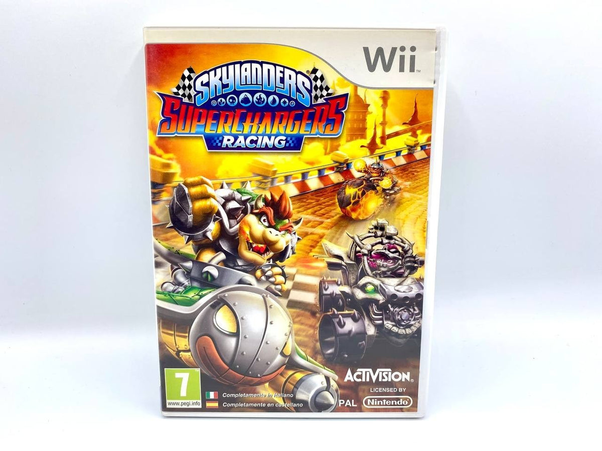 Skylanders Superchargers Racing Starter Pack Set Nintendo Wii & Figures Italiano