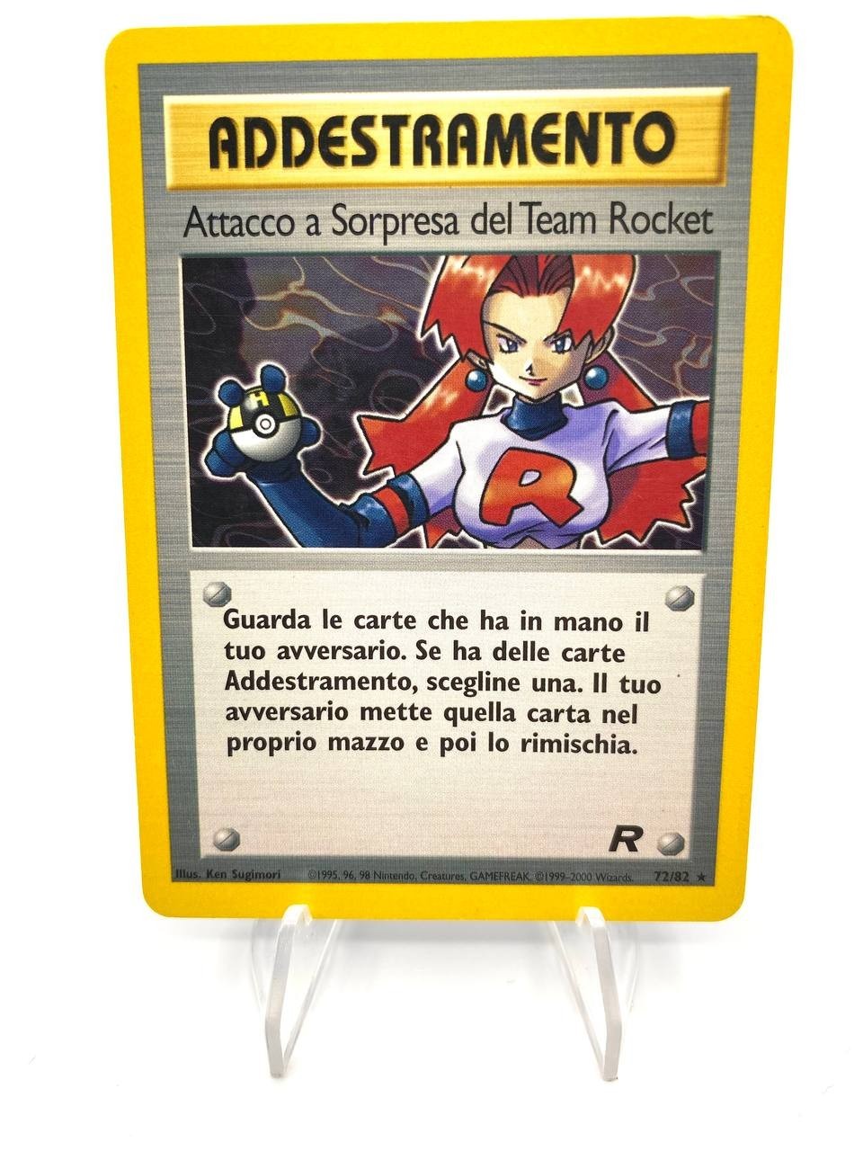 Pokemon Attacco a Sorpresa Del Team Rocket 16/82 TR Team Rocket Italiano Played