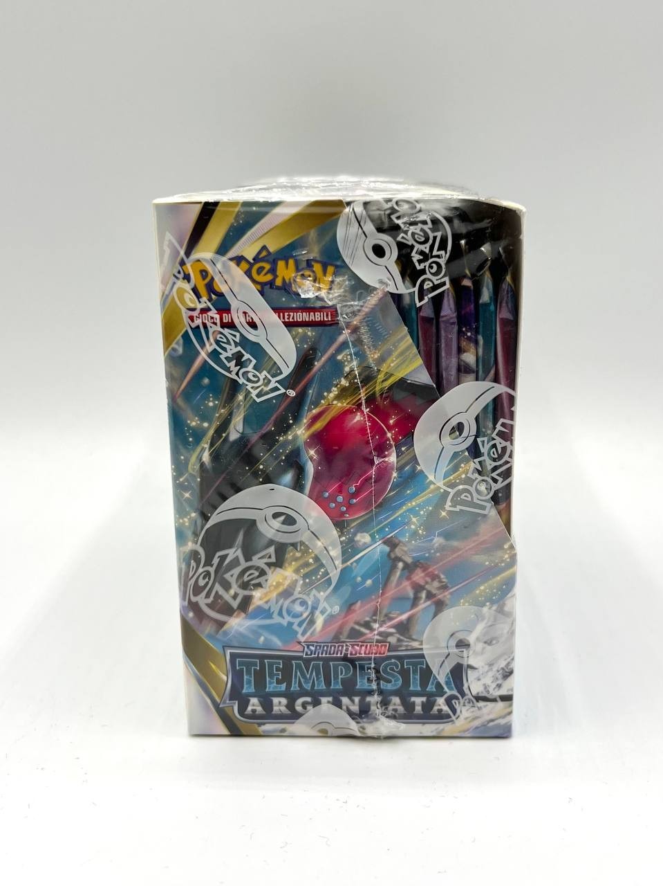 Pokemon Spada e scudo Tempesta argentata Booster Box 36 Bustine Italiano Sealed
