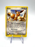 Carta Pokemon set EX Sandstorm Eevee 63/100 Inglese no holo Vintage Played