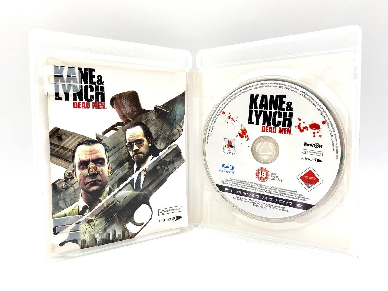 PS3 KANE & E LYNCH DEAD MAN Playstation 3 ITA Italiano completo e funzionante