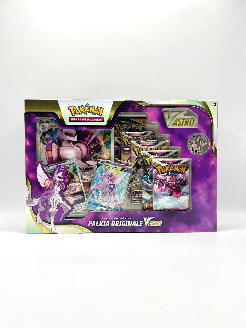 POKÉMON collezione  premium  PALKIA ORIGINALE V ASTRO SIGILLATO SEALED Italiano