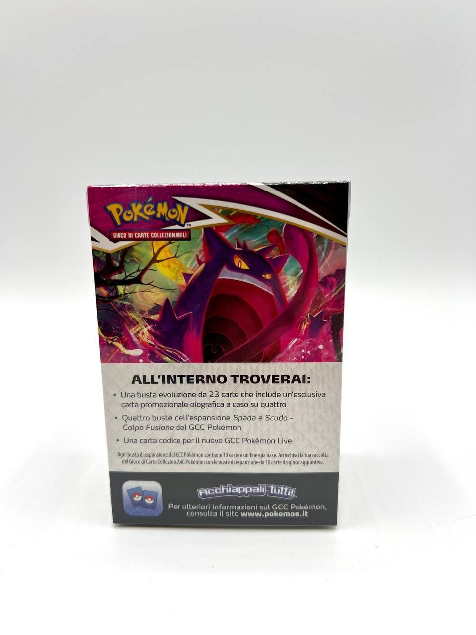 Bundle kit Sfida strategica Carte pokemon set Colpo fusione Italiano Sealed