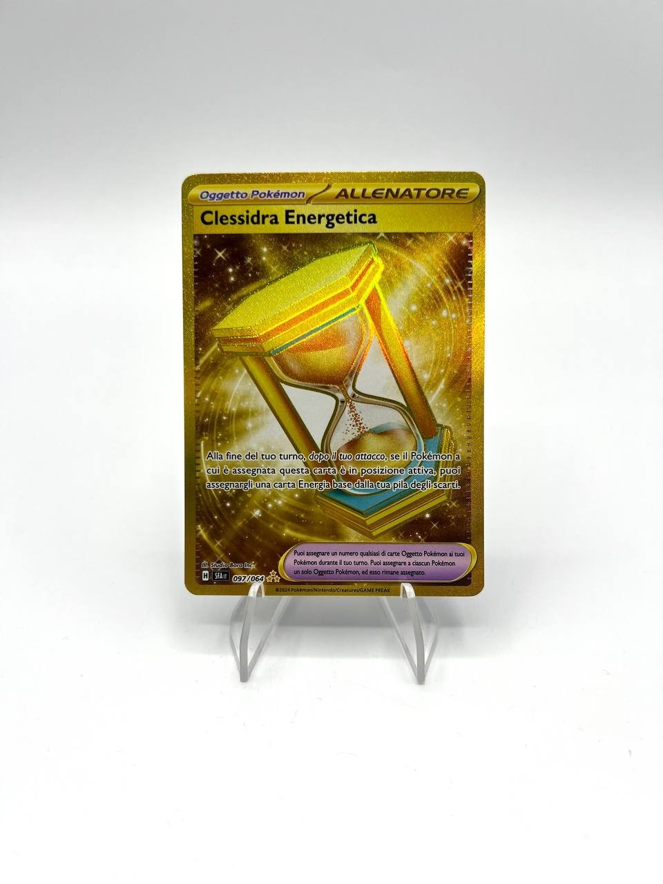 Carta pokemon Clessidra energetica 097/064 SFA Italiano set Segreto fiabesco NM