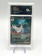 Carta Pokèmon 233/091 Gardevoir ex PAF set Destino di Paldea holo Aigrading 9.5