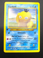 Carta pokemon Psyduck 79/105 set Neo Destiny 1a Edizione Italiano Excellent