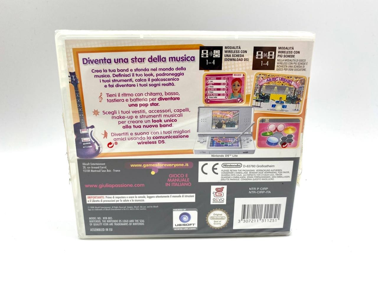 Giulia Passione pop star nintendo ds Ubisoft Semi Sigillato Italiano Completo