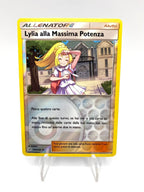 Carta Pokemon LYLIA ALLA MASSIMA POTENZA ECLISSI COSMICA 196/236 Italiano NM