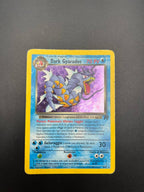 Carta Pokemon set Team Rocket Dark Gyarados Holo 8/82 Played Italiano Vintage