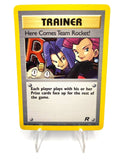 Carta pokemon Here Comes Team Rocket! Arriva il team rocket 15/82 Vintage NM