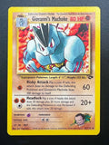 Pokemon Giovanni's Machoke 42/132 GC Gym Challenge Inglese Vintage Excellent