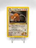 Pokemon Lt. Surge's Raticate 53/132 set Gym Challenge Excellent Inglese Vintage