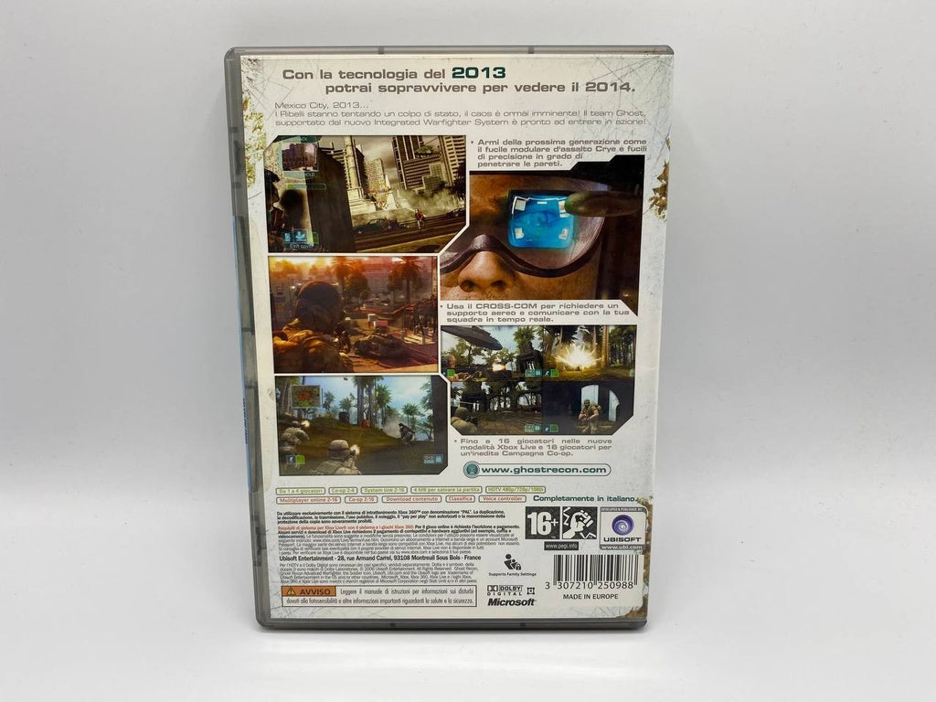 Microsoft XBOX 360 Ghost Recon Advanced Warfighter Italiano Completo funzionante