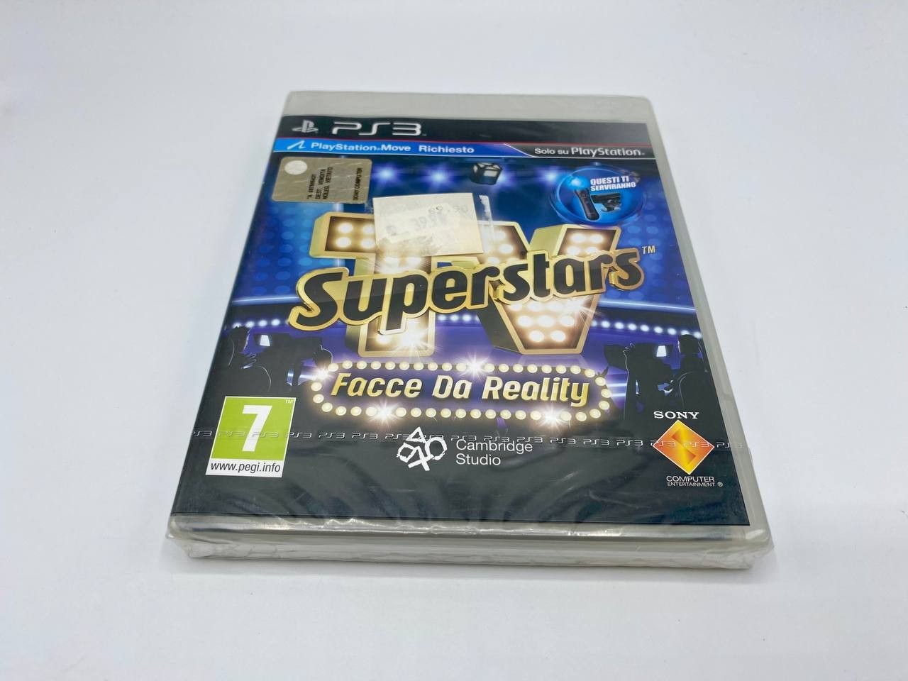 Videogioco Superstars tv Facce da reality ps3 Playstation Completo Sealed