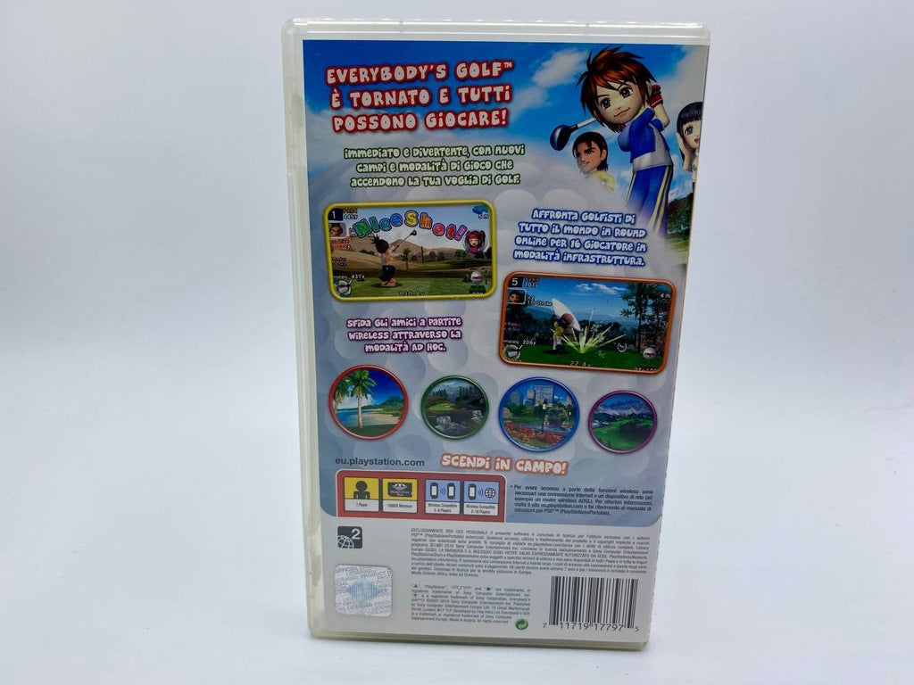Gioco Everybody's Golf 2 Videogioco Sony PSP essentials Completo Italiano