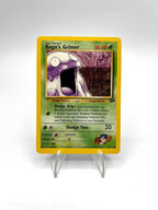 Carta pokemon Koga's Grimer 78/132 set Gym Challenge Vintage Inglese Excellent