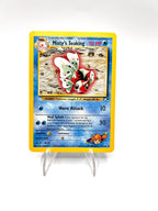 Pokémon-Karte Mistys Seaking Set Gym Heroes 55/132 Englisch Exzellenter Vintage-Zustand